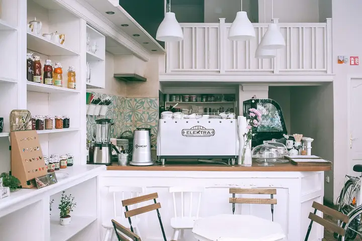 Inside the Levain bakery in Alfama